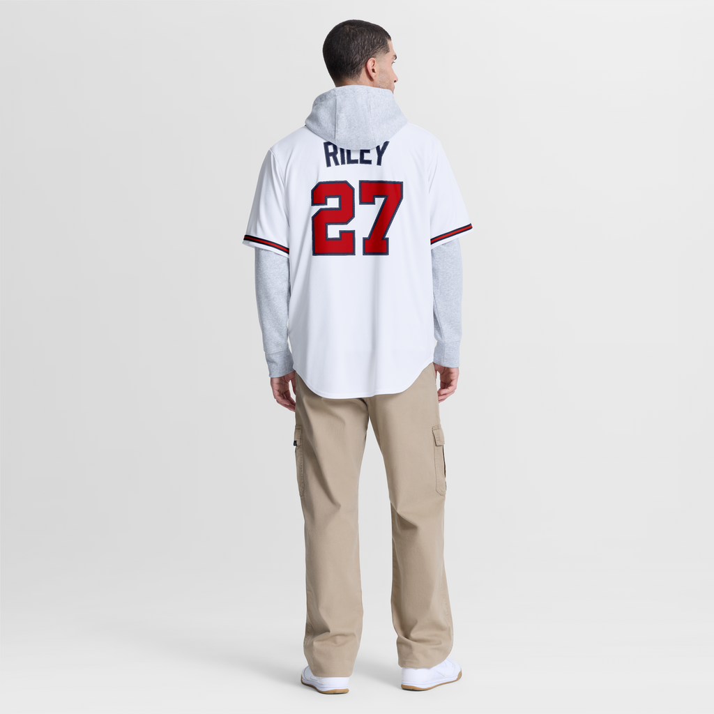 Atlanta Braves Austin Riley Nike White Home Replica Jersey