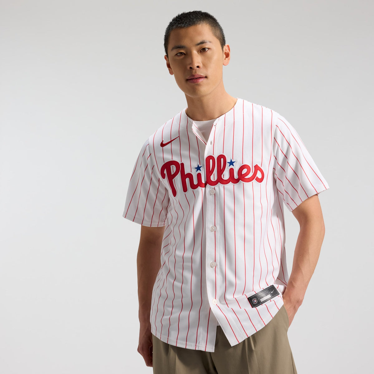 Philadelphia Phillies J.T. Realmuto Nike White Home Limited Player Jersey
