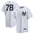 New York Yankees Spencer Jones Nike White Home Replica Jersey