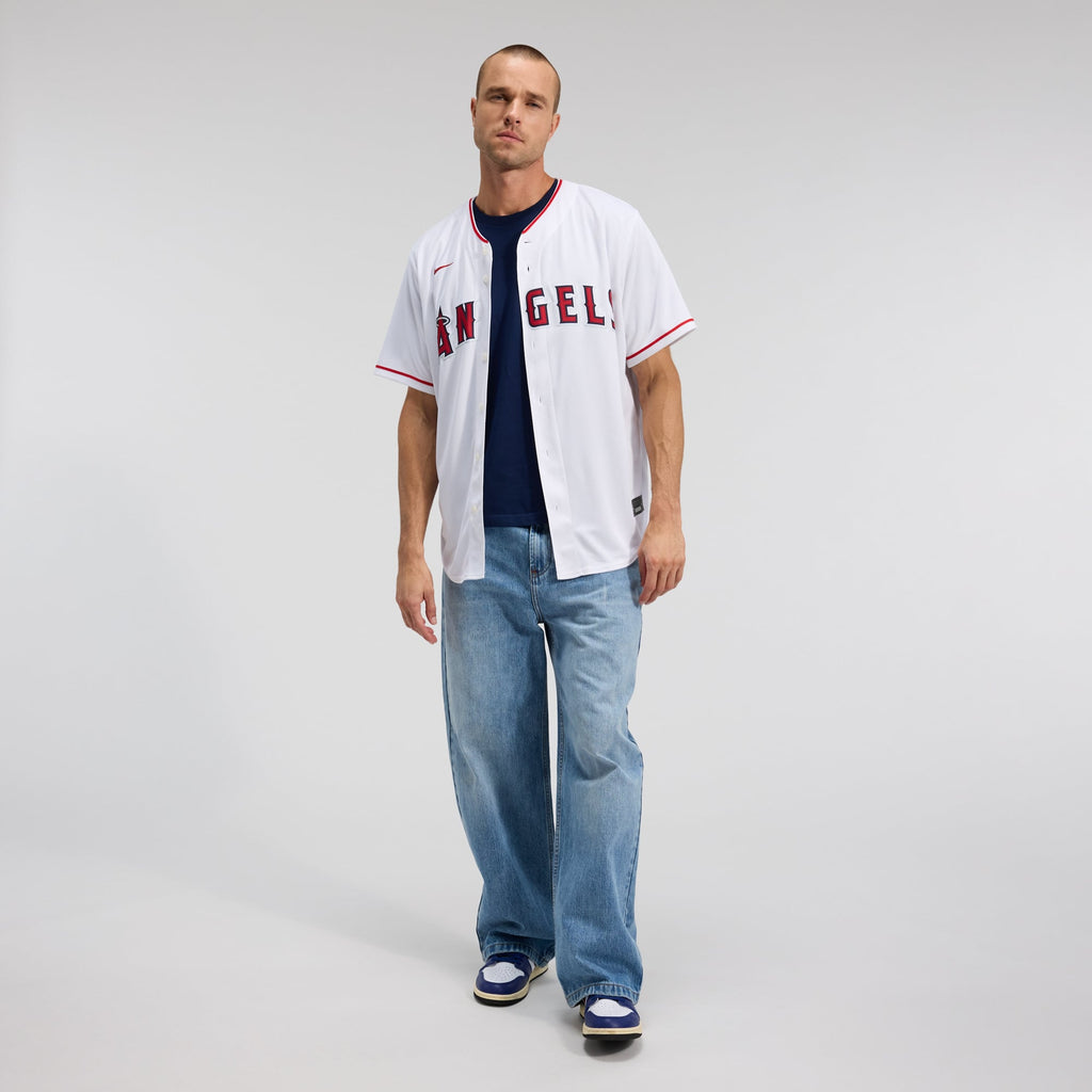Los Angeles Angels Nike White Home Replica Team Jersey