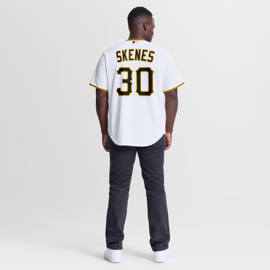 Pittsburgh Pirates Paul Skenes Nike White Home Replica Jersey