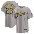 2026 All-Star Game Athletics Shea Langeliers Nike Gray Replica Jersey