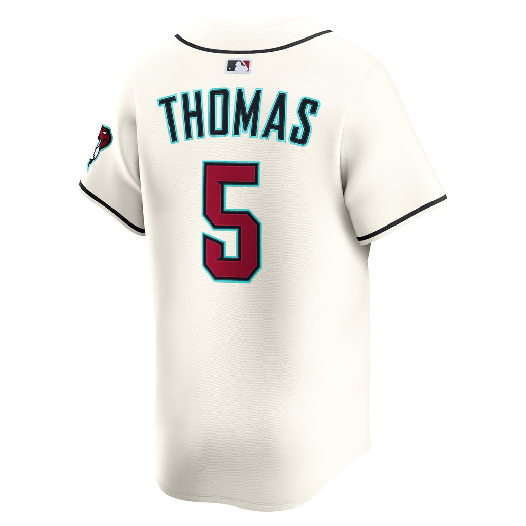Arizona Diamondbacks Alek Thomas Nike Cream Home Limited Player Jersey