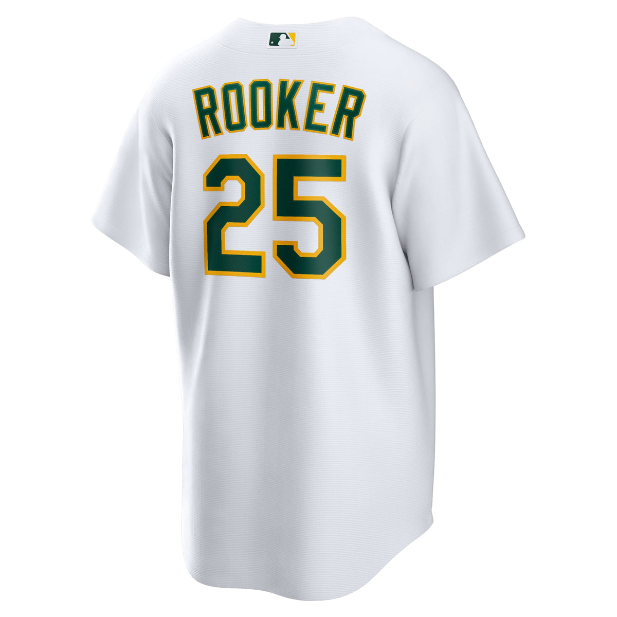 Athletics Brent Rooker Nike White Home Replica Jersey
