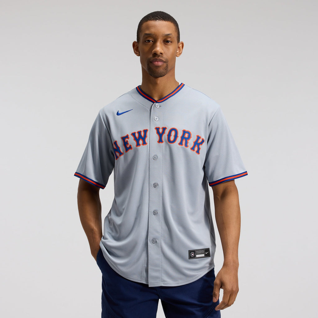 New York Mets Juan Soto Nike Gray Road Replica Jersey