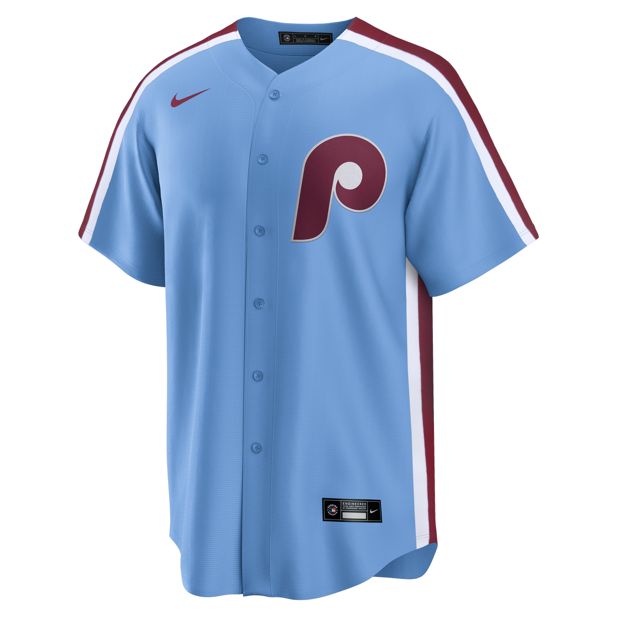 Philadelphia Phillies Bryce Harper Nike Light Blue Alternate Replica Jersey