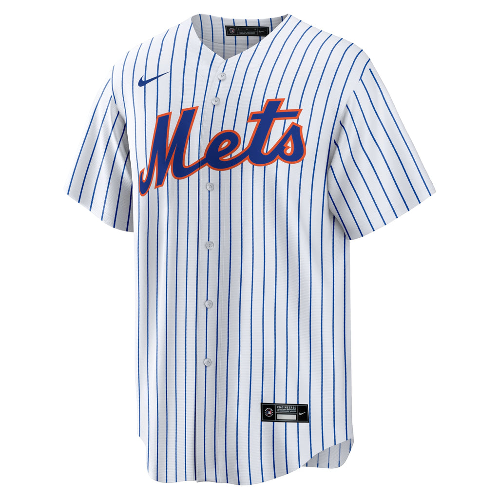New York Mets Brandon Nimmo Nike White Home Replica Jersey