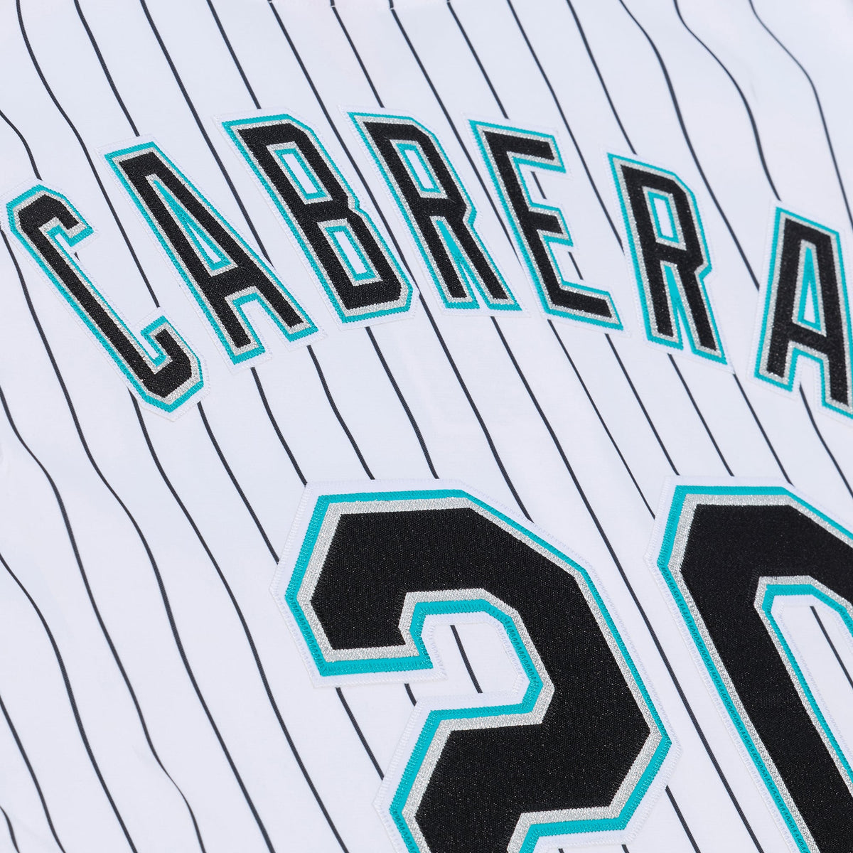 Florida Marlins Miguel Cabrera Mitchell & Ness White 2003 Cooperstown Collection Authentic Jersey
