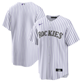 Colorado Rockies Nike White Home Big & Tall Replica Jersey