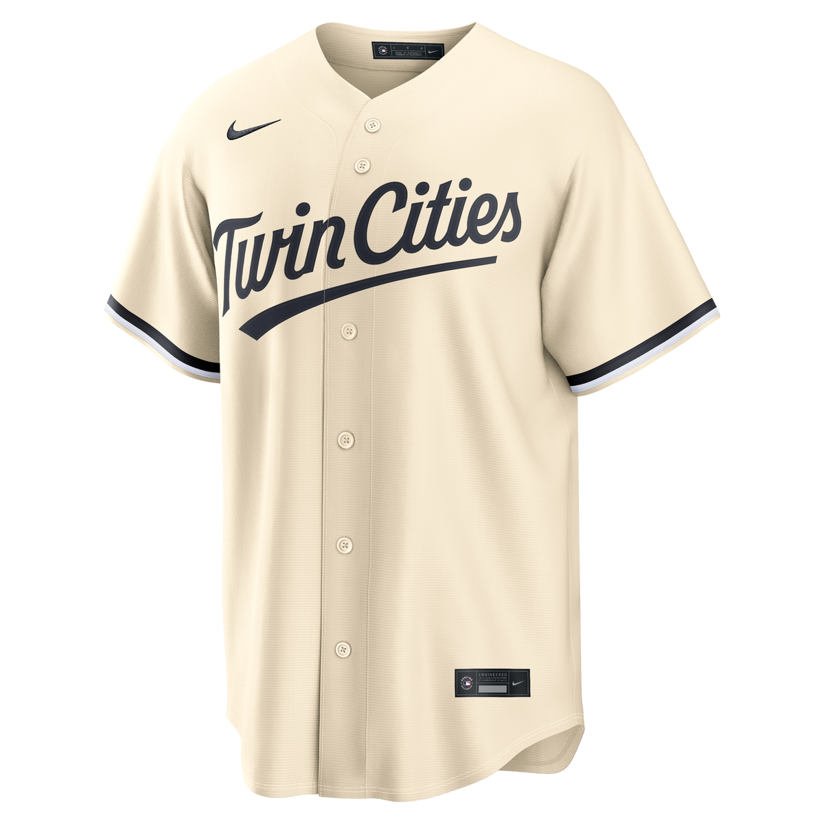 Minnesota Twins Nike Cream Alternate Replica Jersey