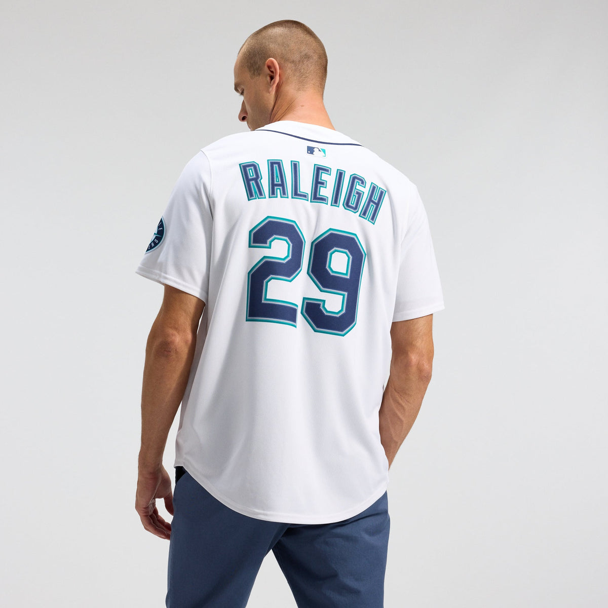 Seattle Mariners Cal Raleigh Nike Teal Alternate Limited Jersey