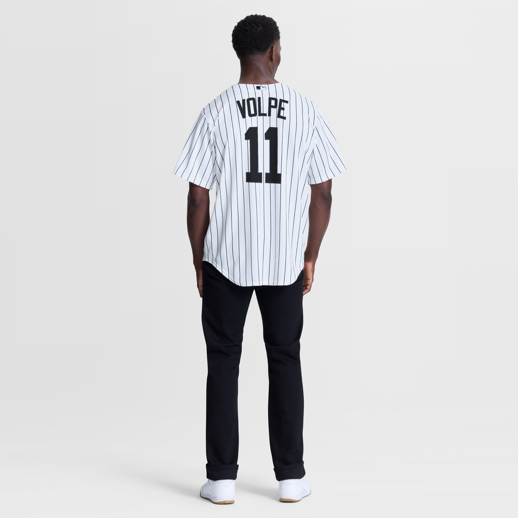 New York Yankees Anthony Volpe Nike White Home Replica Jersey