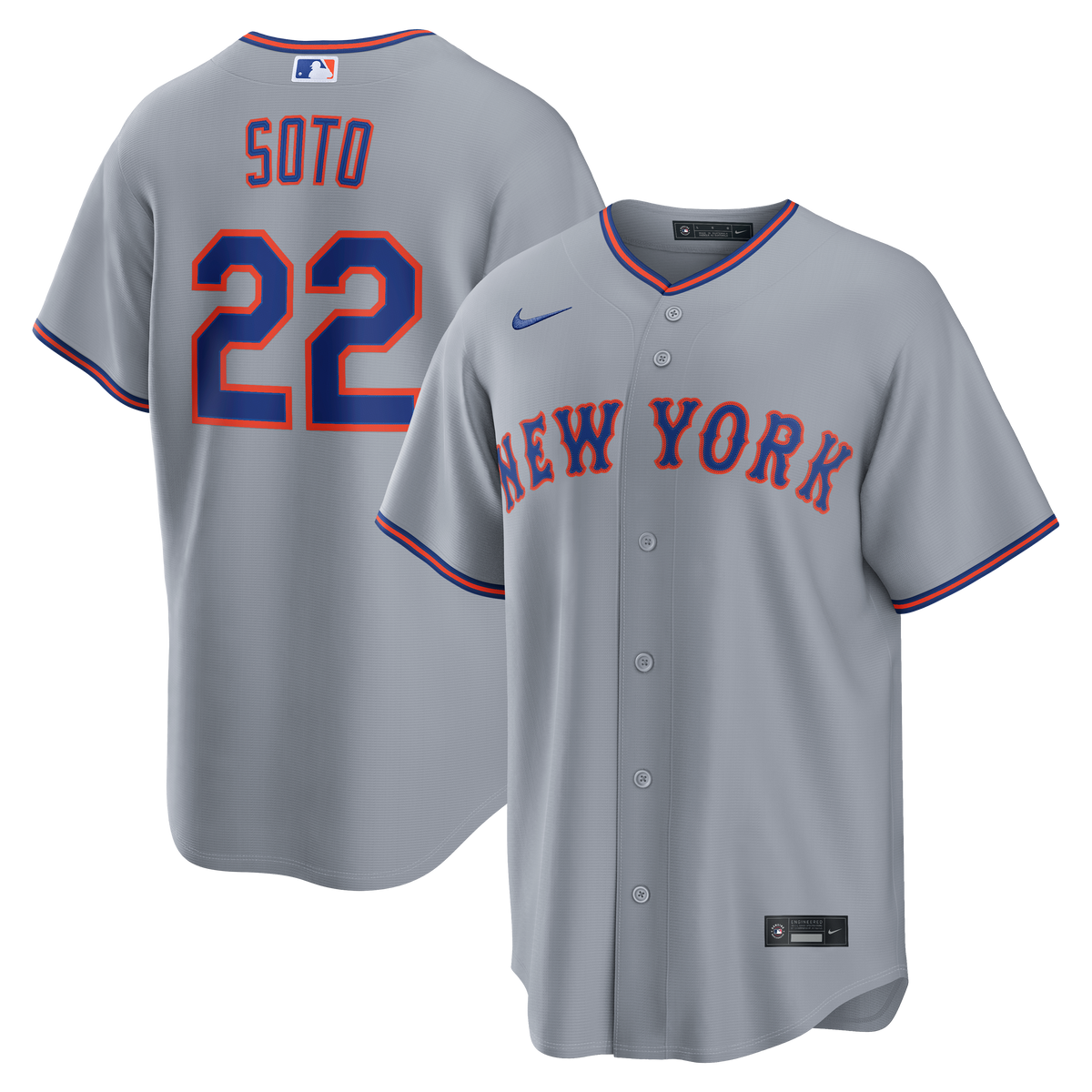 New York Mets Juan Soto Nike Royal Alternate Replica Jersey