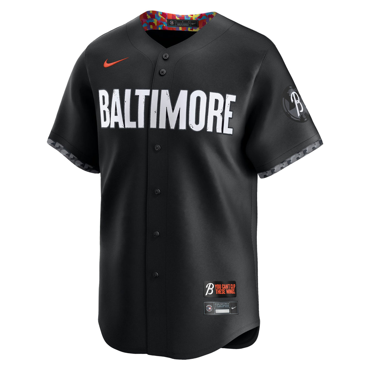 Baltimore Orioles Nike Black City Connect Limited Jersey