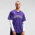 Colorado Rockies Nike Purple Alternate Replica Team Jersey
