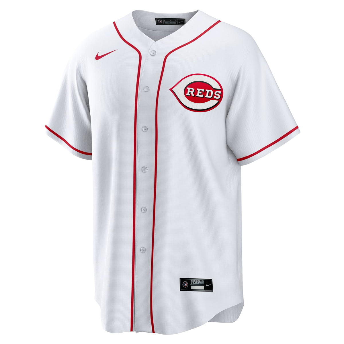 Cincinnati Reds Tyler Stephenson Nike White Home Replica Jersey