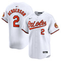 Baltimore Orioles Gunnar Henderson Nike White Home Limited Player Jersey