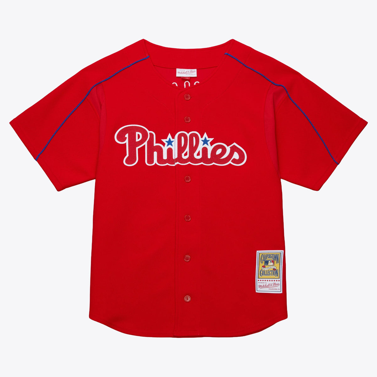 Philadelphia Phillies Ryan Howard Mitchell & Ness Red Big & Tall Cooperstown Mesh Batting Practice Jersey