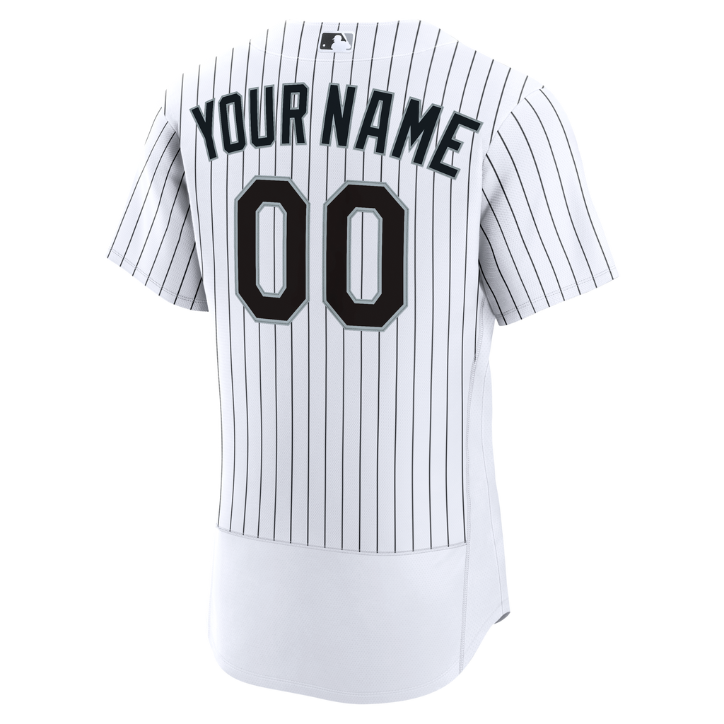 Chicago White Sox Nike White Home Authentic Custom Jersey