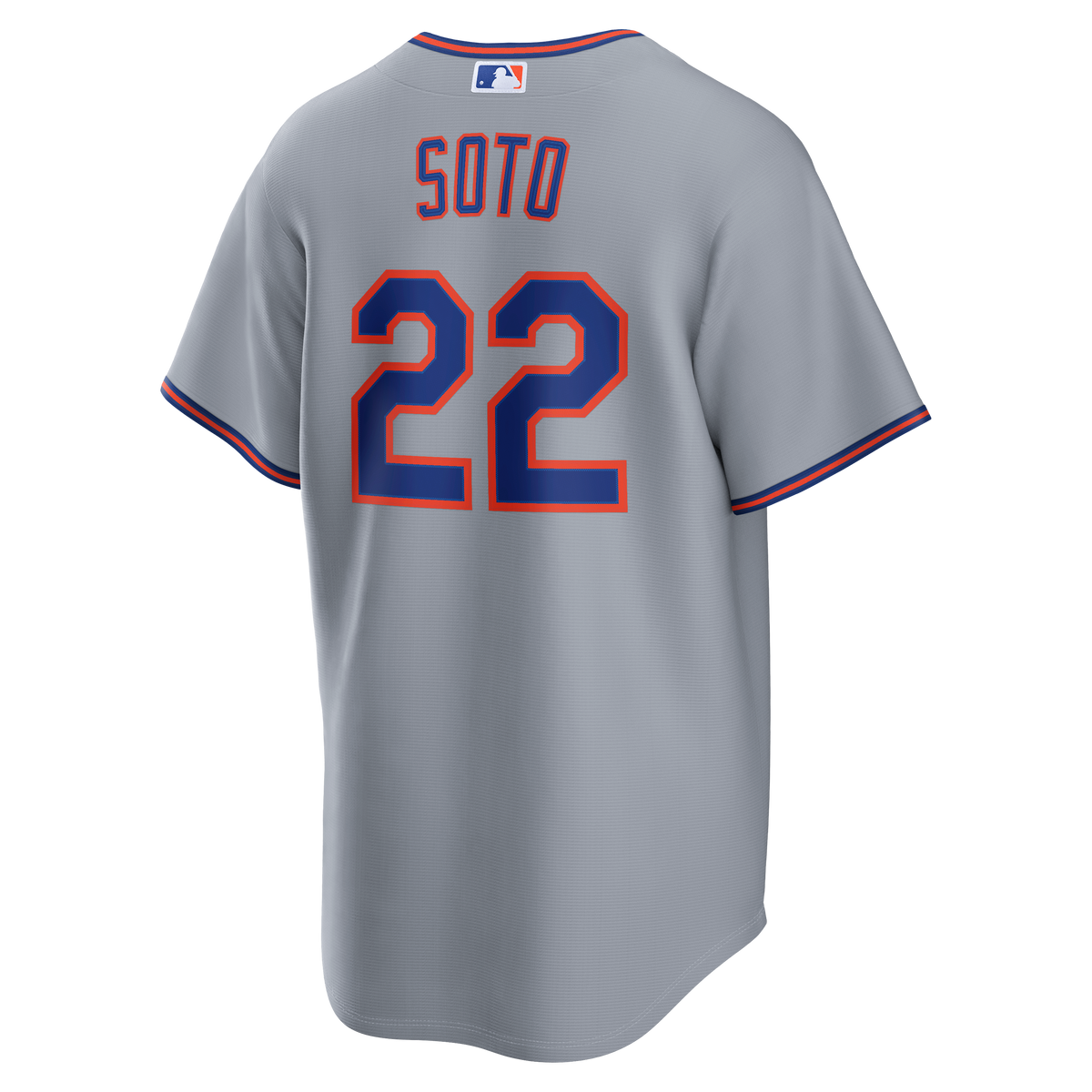 New York Mets Juan Soto Nike Gray Road Replica Jersey