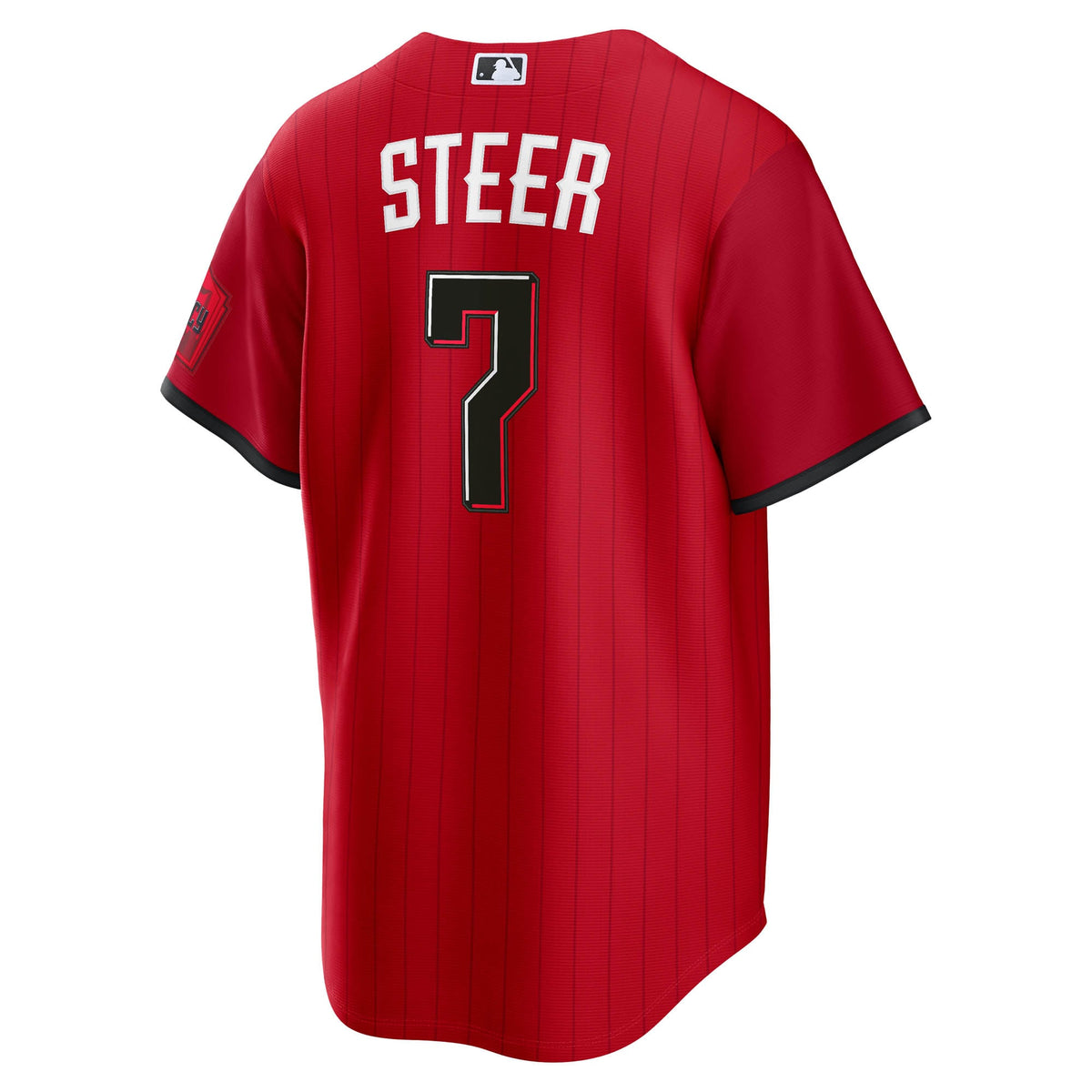 Cincinnati Reds Spencer Steer Nike Red 2026 City Connect Stadium Jersey