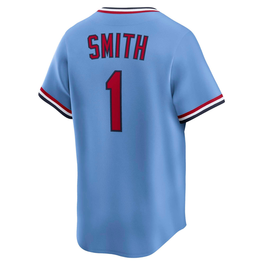 St. Louis Cardinals Ozzie Smith Nike White Throwback Cooperstown Collection Limited Jersey
