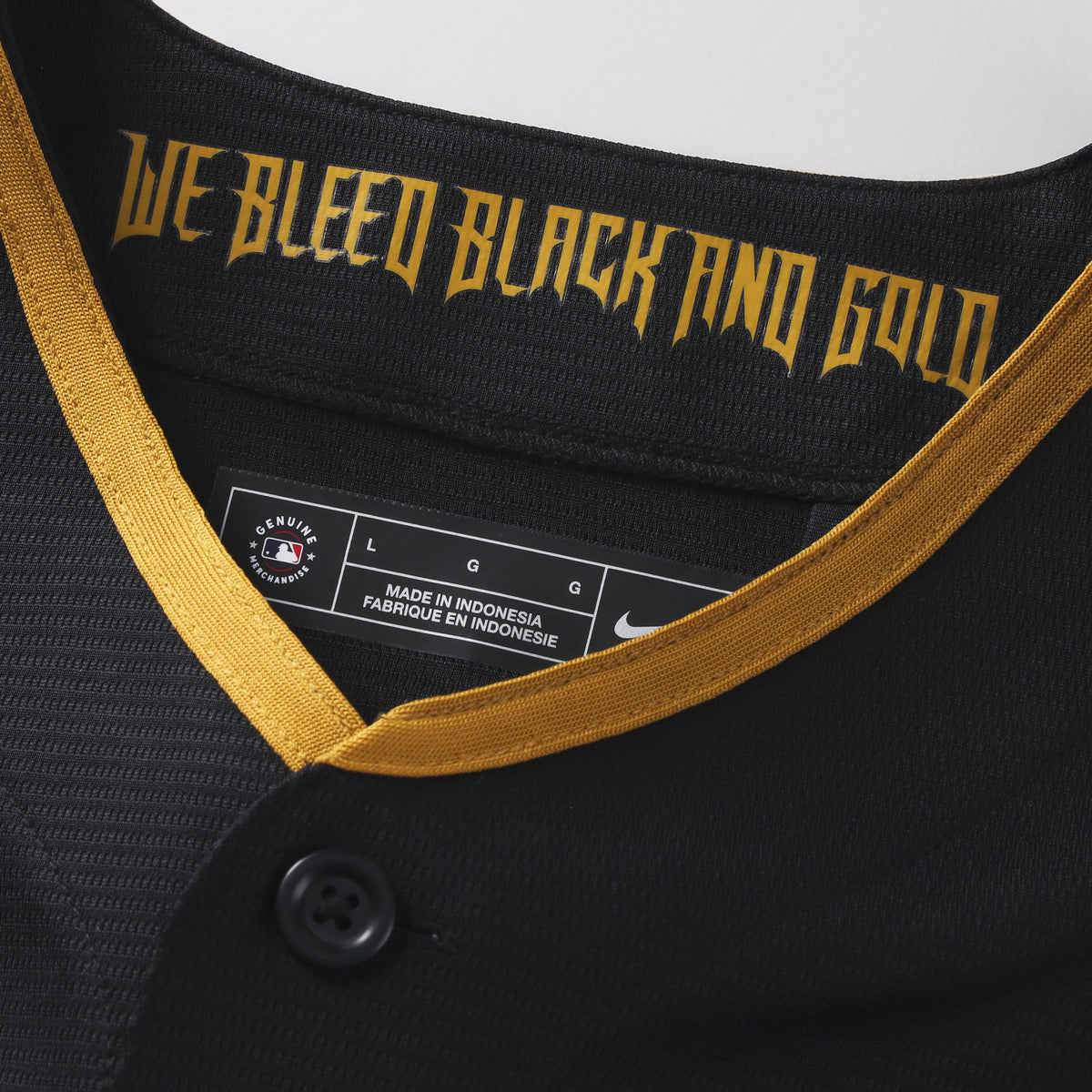 Pittsburgh Pirates Nike Black 2026 City Connect Stadium Jersey