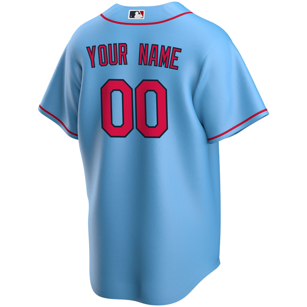 St. Louis Cardinals Nike White Home Replica Custom Jersey