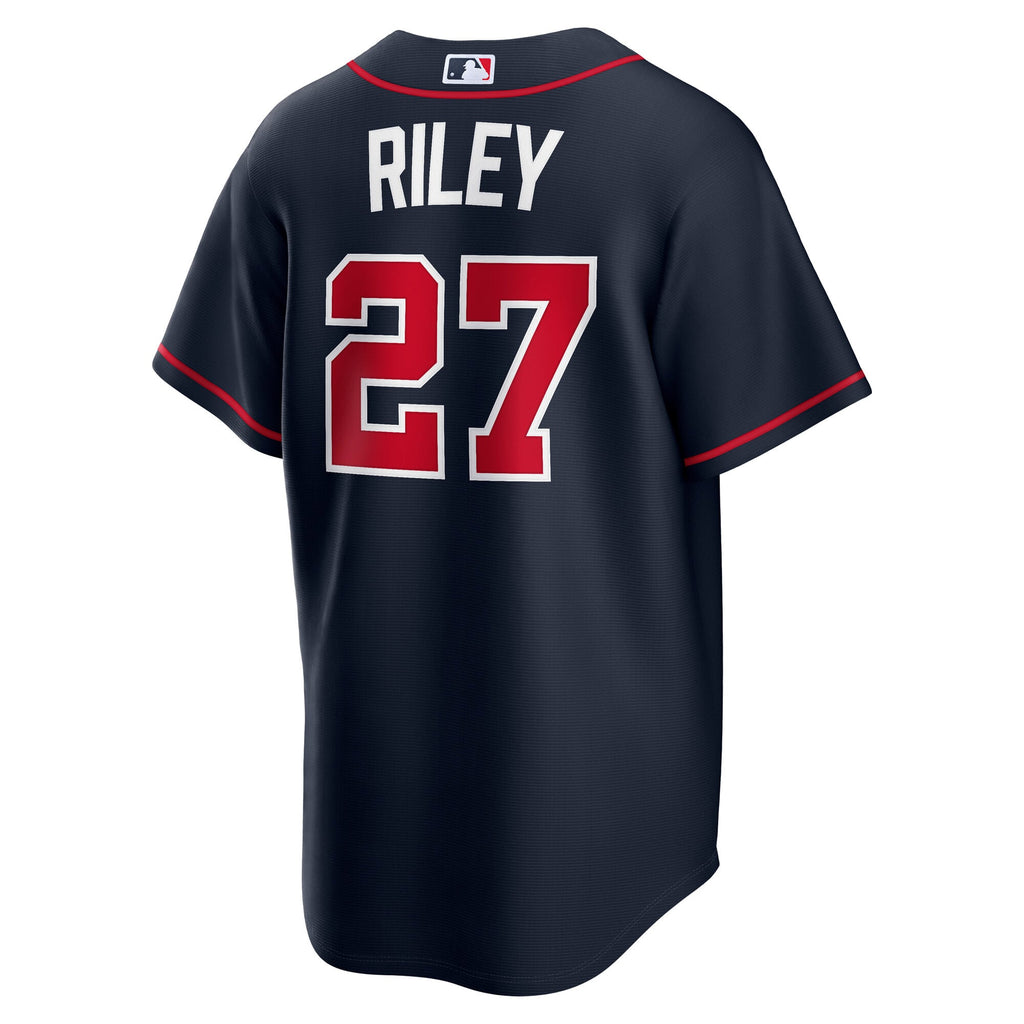 Atlanta Braves Austin Riley Nike White Home Replica Jersey