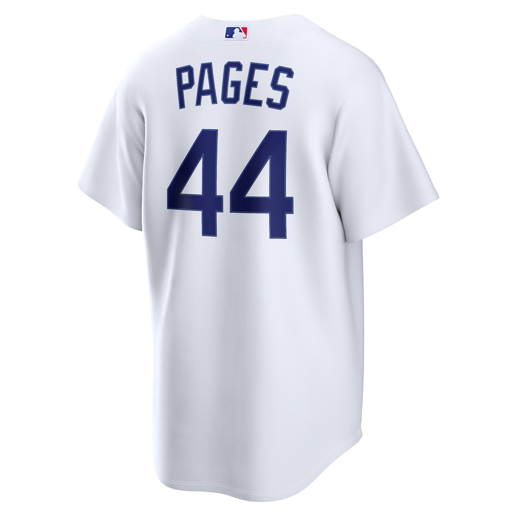 Los Angeles Dodgers Andy Pages Nike White Home Replica Jersey