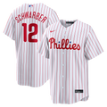Philadelphia Phillies Kyle Schwarber Nike White Home Replica Jersey