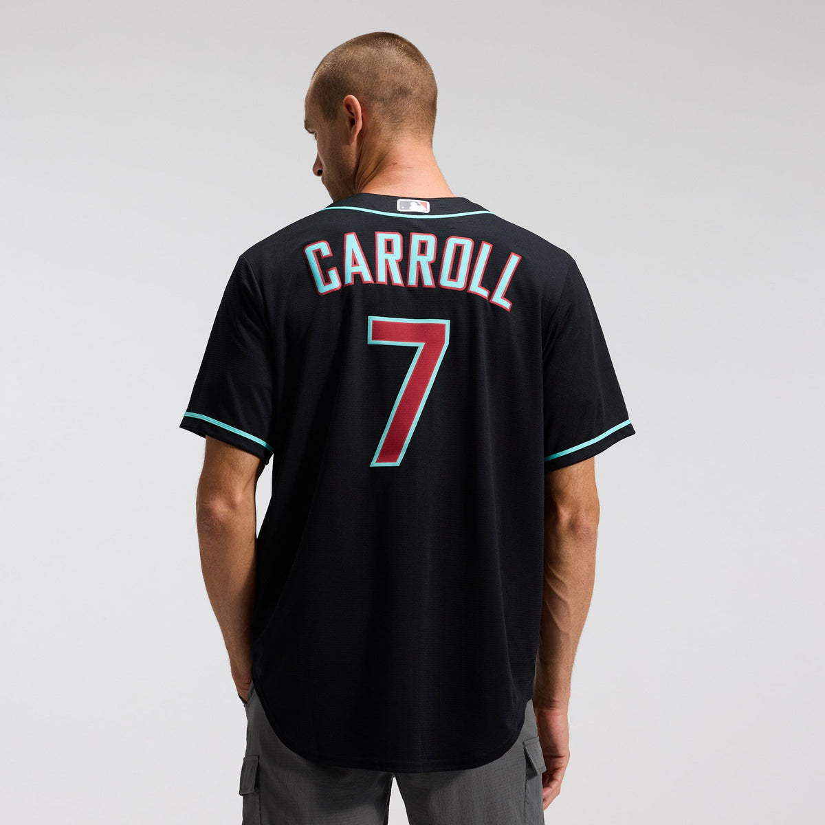 Arizona Diamondbacks Corbin Carroll Nike Gray Road Replica Jersey