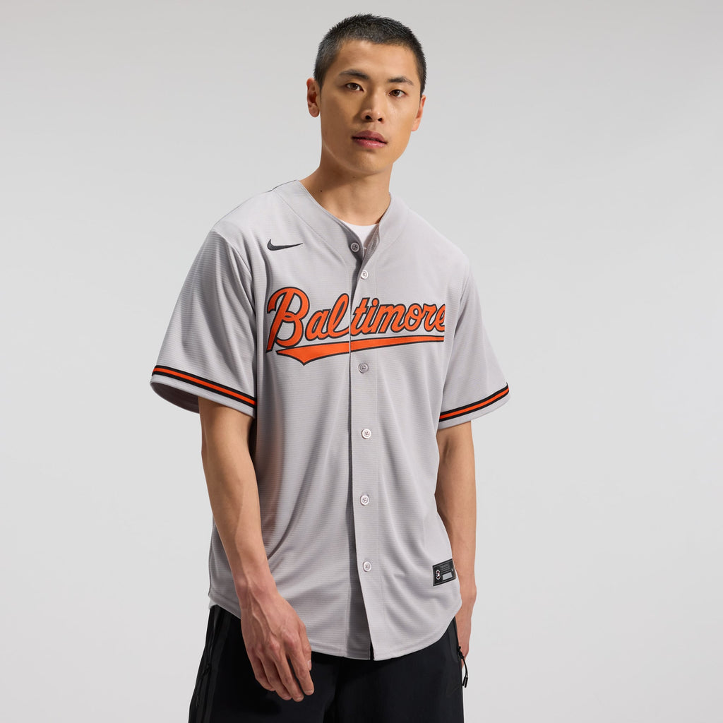 Baltimore Orioles Nike Gray Road Replica Team Jersey