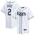 Tampa Bay Rays Yandy Díaz Nike White Home Replica Jersey