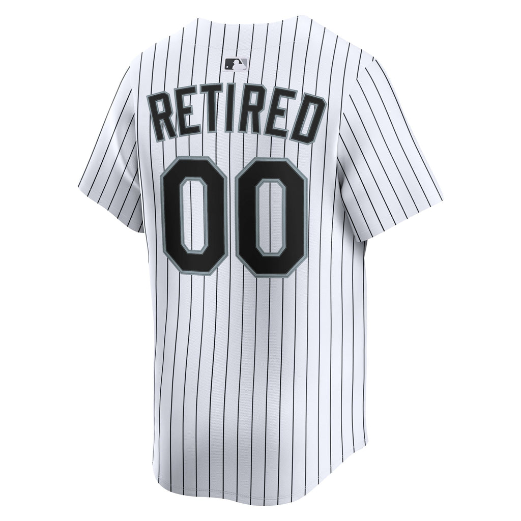 Chicago White Sox Nike White Home Limited Pick-A-Player Retired Roster Jersey