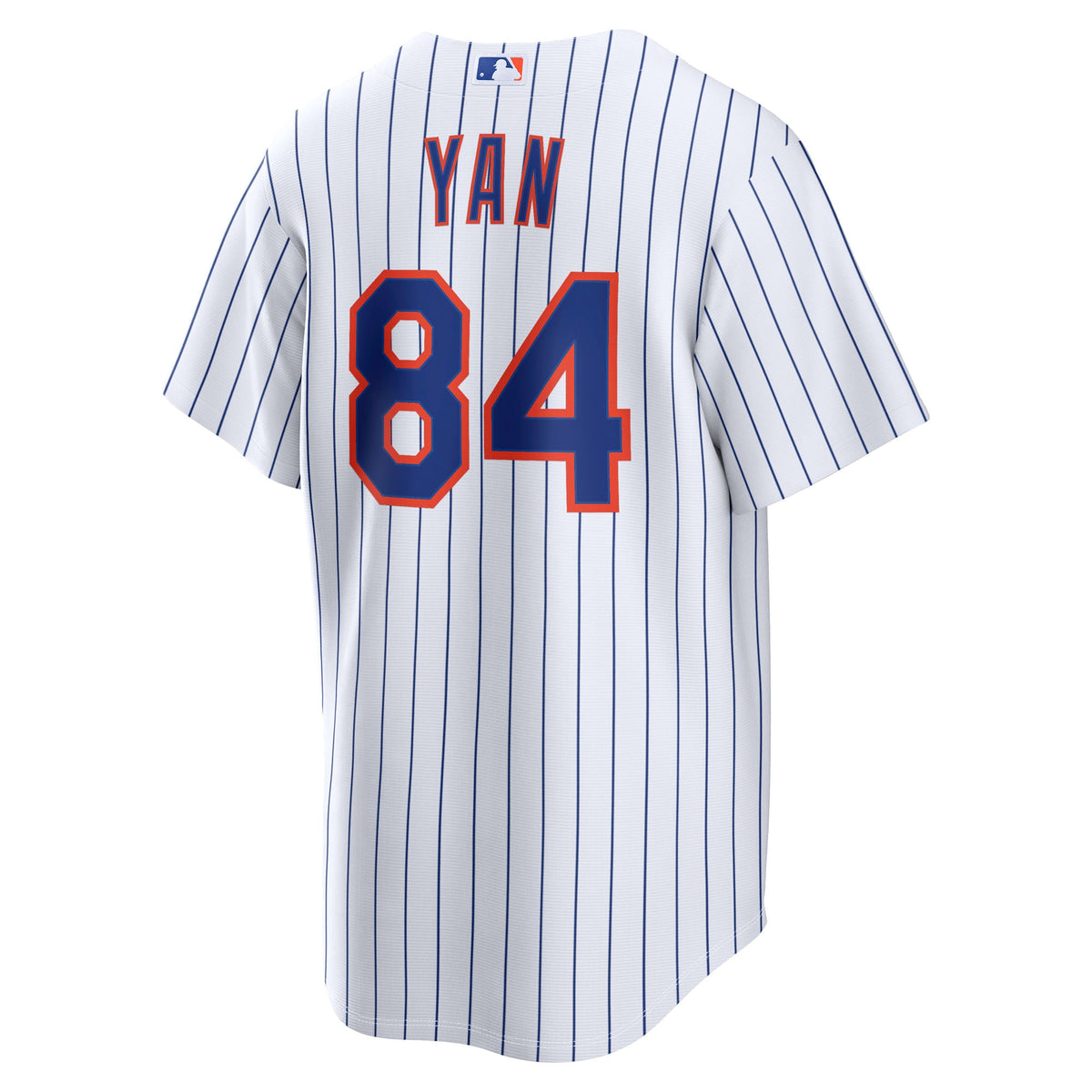 New York Mets Jefry Yan Nike White Home Replica Jersey