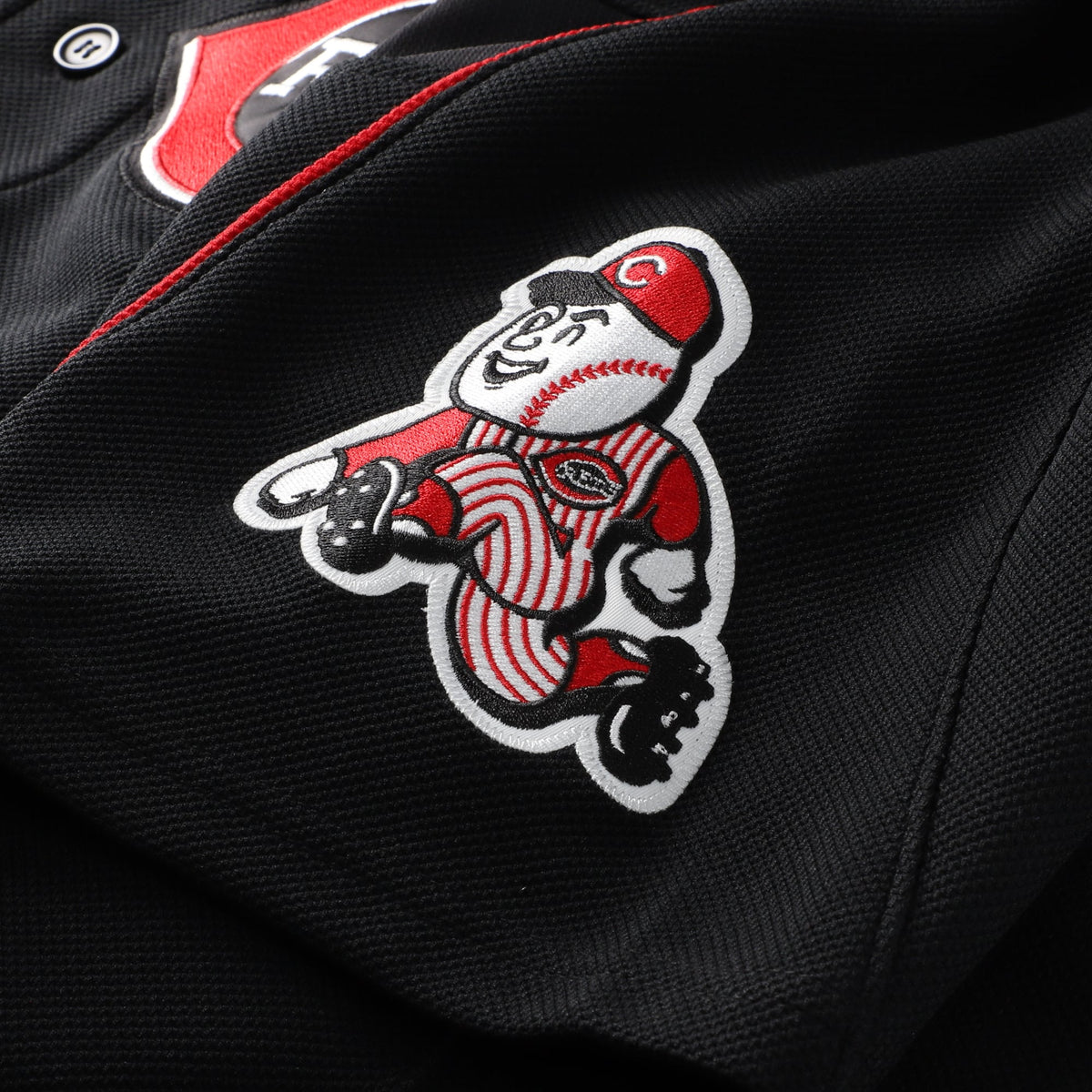 Cincinnati Reds Ken Griffey Jr. Mitchell & Ness Black Cooperstown Collection Authentic Mesh Batting Practice Jersey