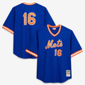 New York Mets Dwight Gooden Profile Royal Big & Tall Cooperstown Collection Mesh Batting Practice Jersey