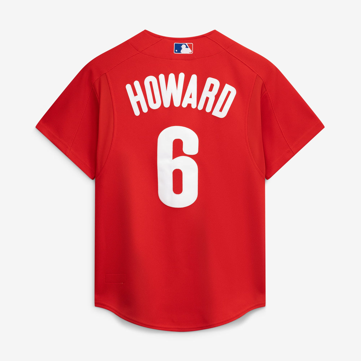 Philadelphia Phillies Ryan Howard Mitchell & Ness Red Cooperstown Collection Batting Practice Jersey