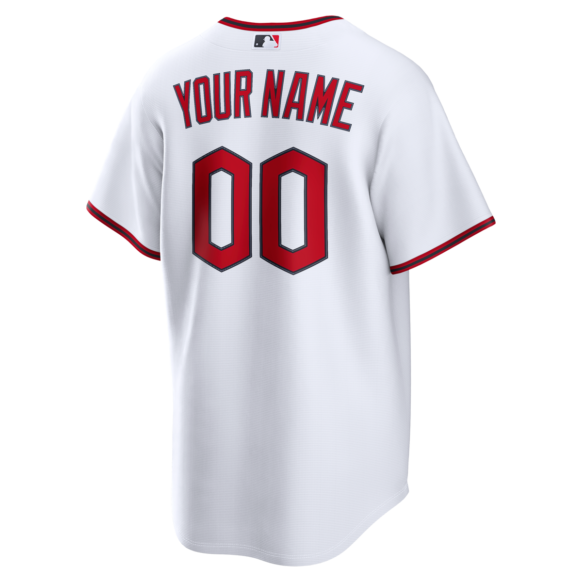 Cleveland Guardians Nike White Home Replica Custom Jersey
