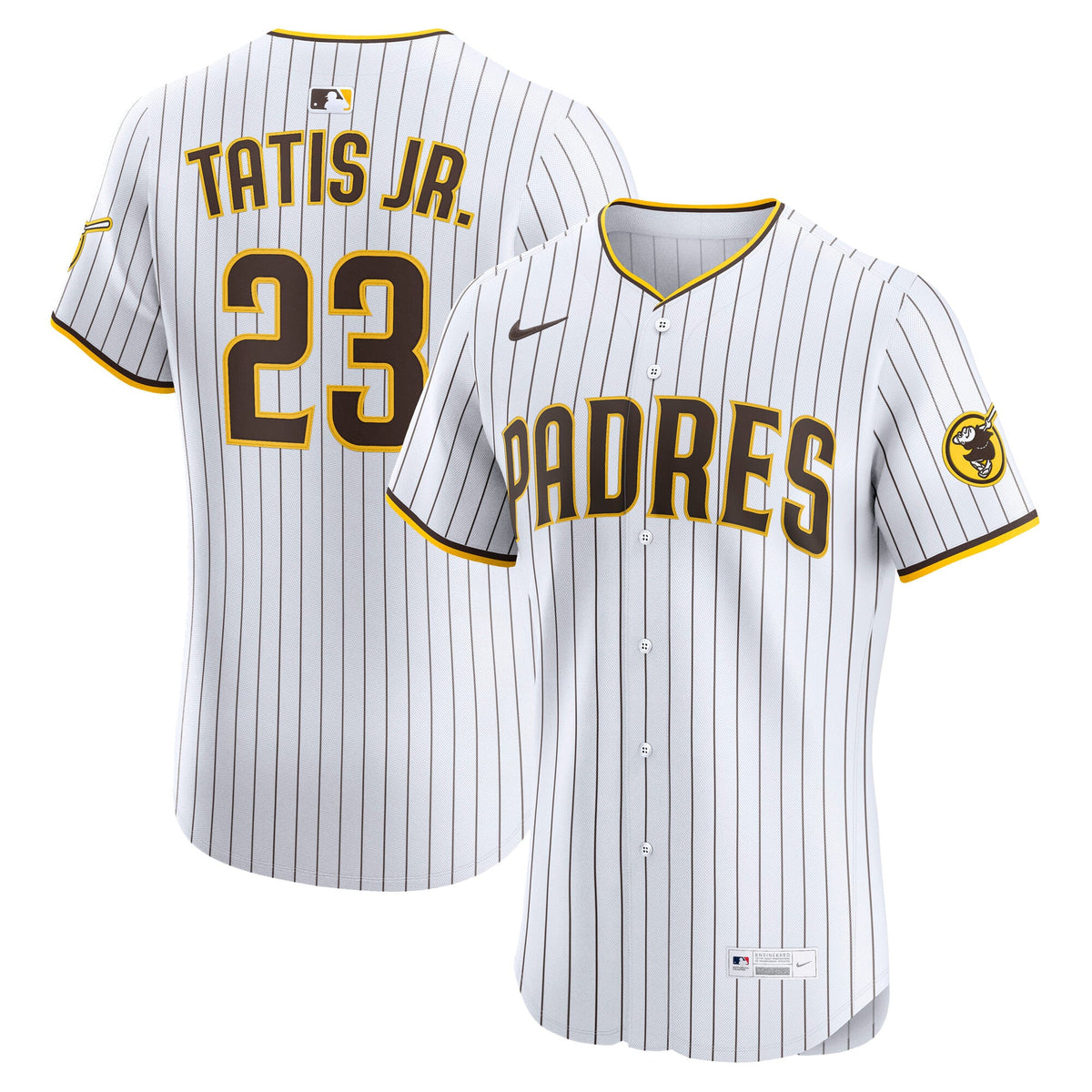 San Diego Padres Fernando Tatis Jr. Nike Khaki Sand Elite Jersey