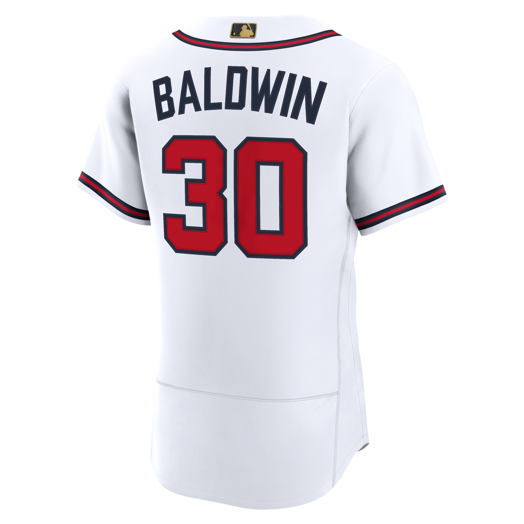 Atlanta Braves Drake Baldwin Nike Navy Alternate MLB Awards Authentic Jersey
