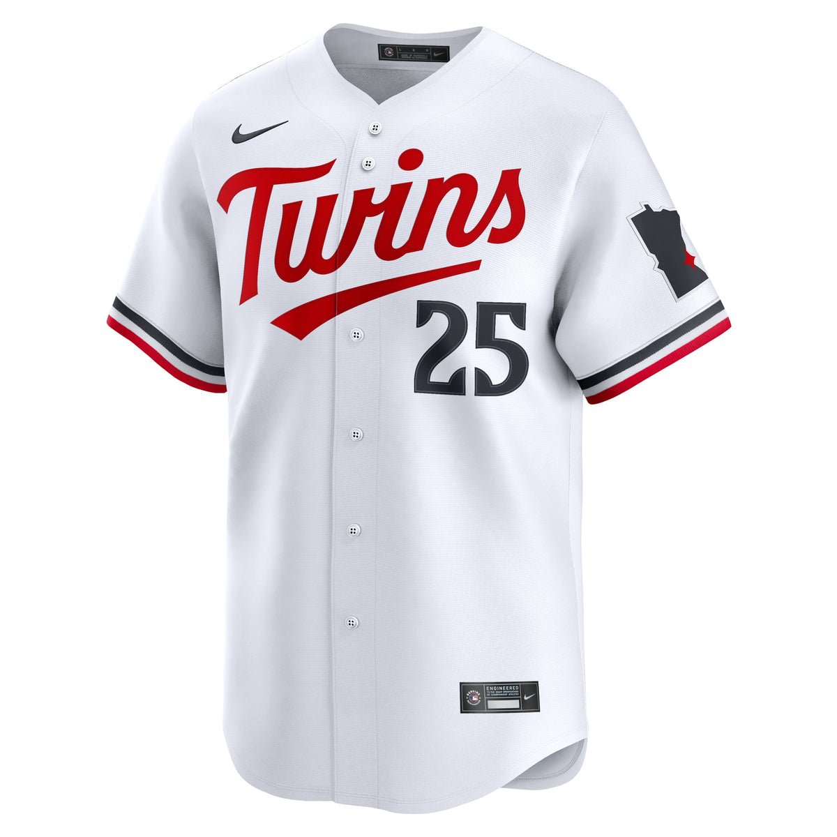 Minnesota Twins Byron Buxton Nike White Home Limited Player Jersey