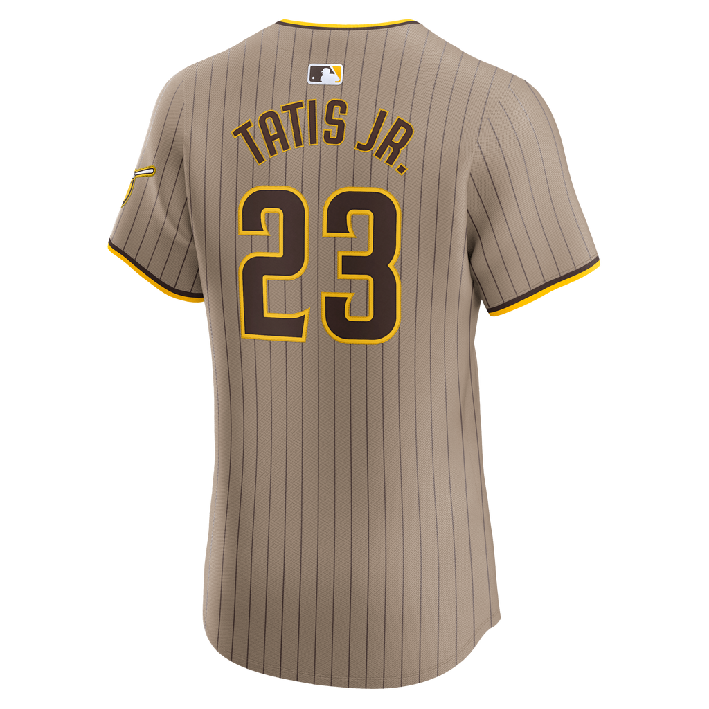 San Diego Padres Fernando Tatis Jr. Nike Sand Alternate Elite Player Jersey