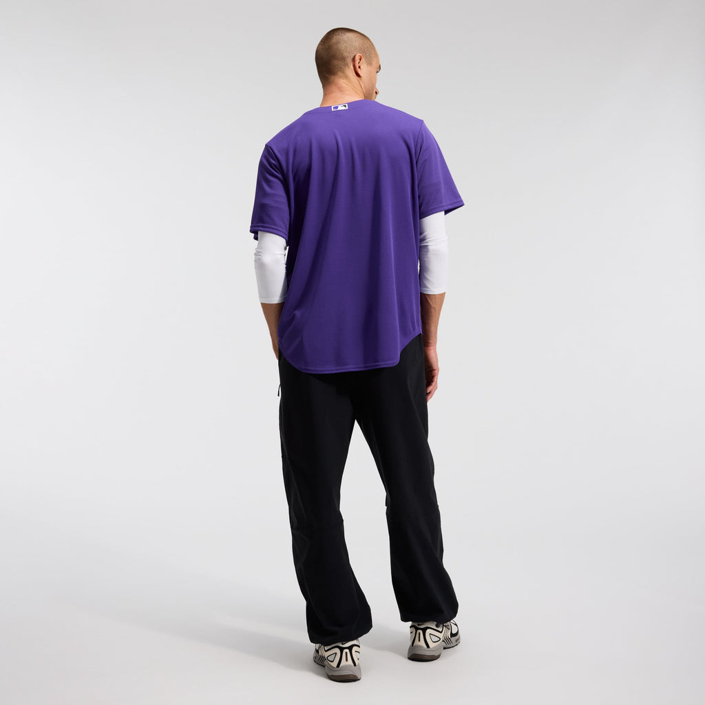 Colorado Rockies Nike Purple Alternate Replica Team Jersey