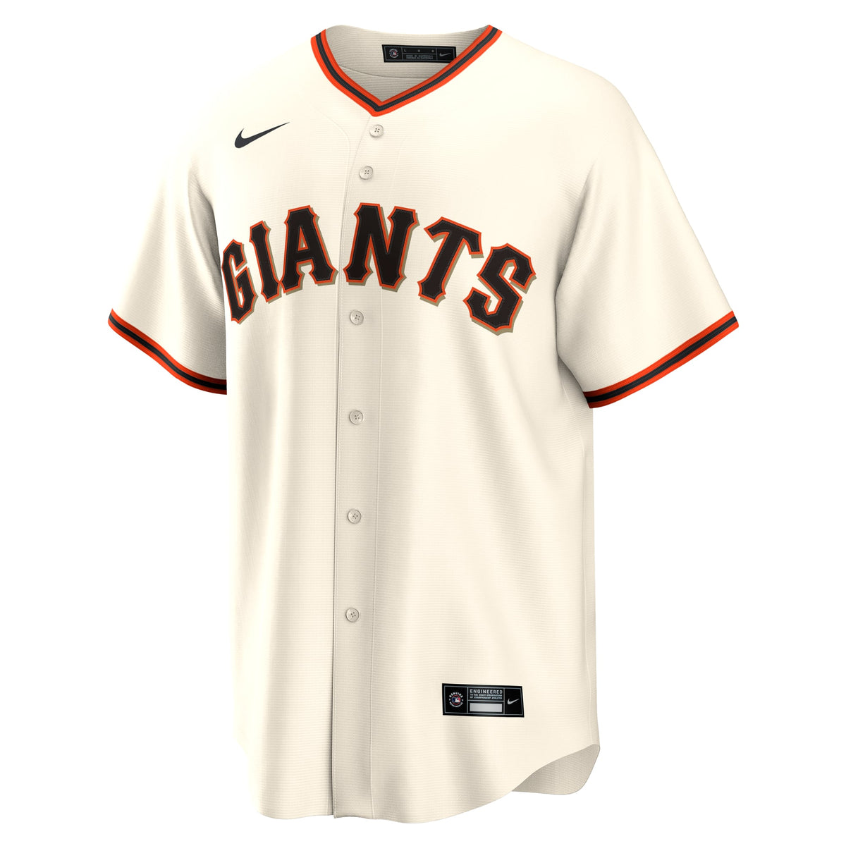 San Francisco Giants Willy Adames Nike Cream Home Replica Jersey