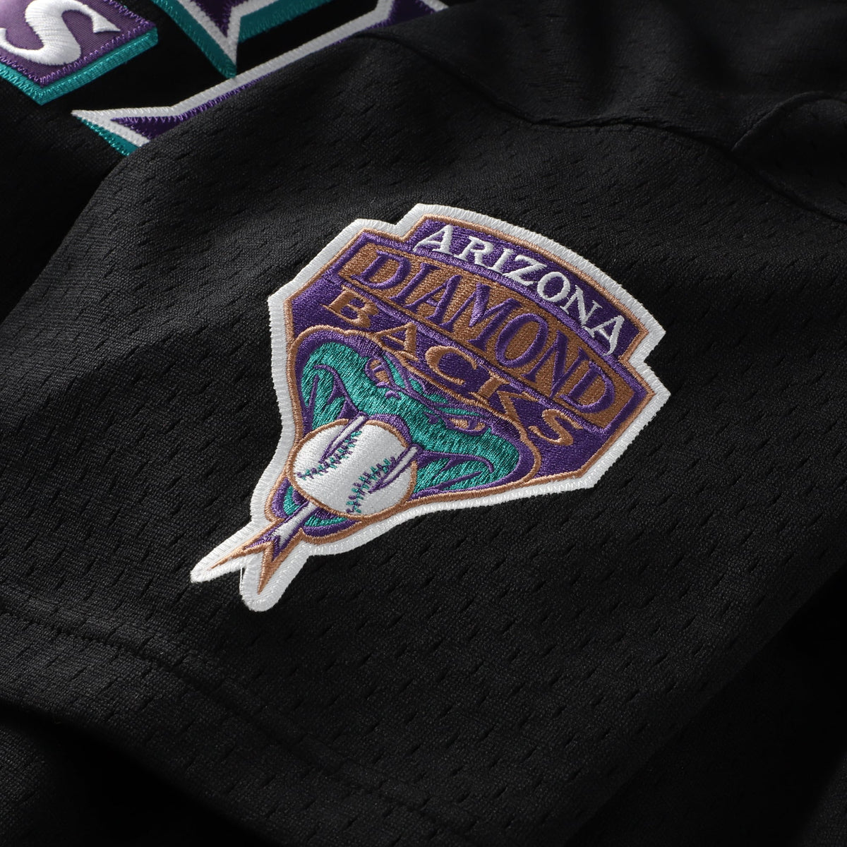 Arizona Diamondbacks Randy Johnson Mitchell & Ness Black Big & Tall Cooperstown Mesh Batting Practice Jersey