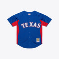 Texas Rangers Adrian Beltre Mitchell & Ness Royal Cooperstown Mesh Batting Practice Button-Up Jersey