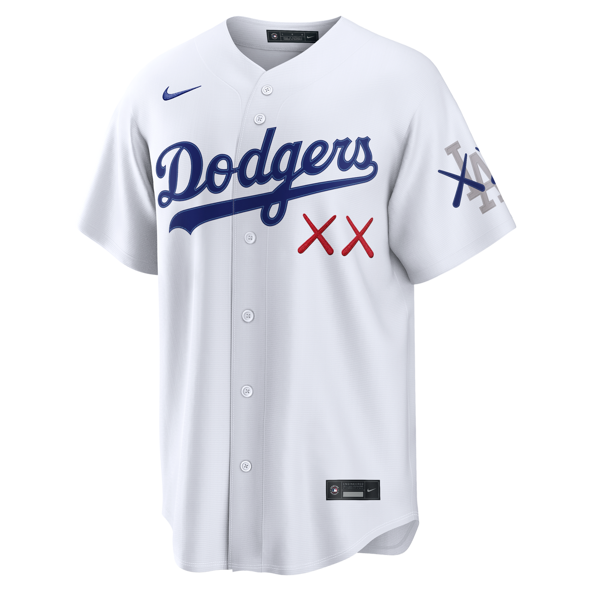 Los Angeles Dodgers Nike x KAWS White Stadium Jersey