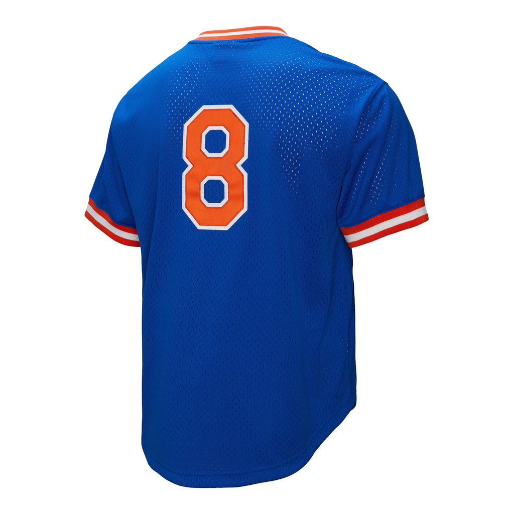 New York Mets Gary Carter Mitchell & Ness Royal Big & Tall Cooperstown Collection Mesh Batting Practice Jersey